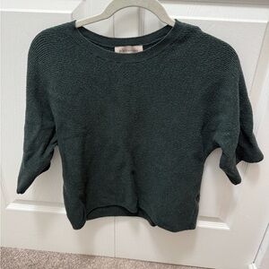 Philosophy Deep Green Knit Top